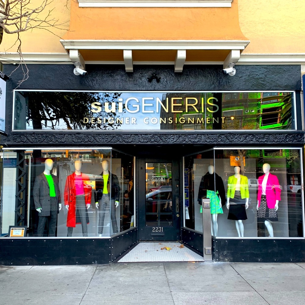 Sui Generis Designer Consignment. Award winning authenticated fashion.